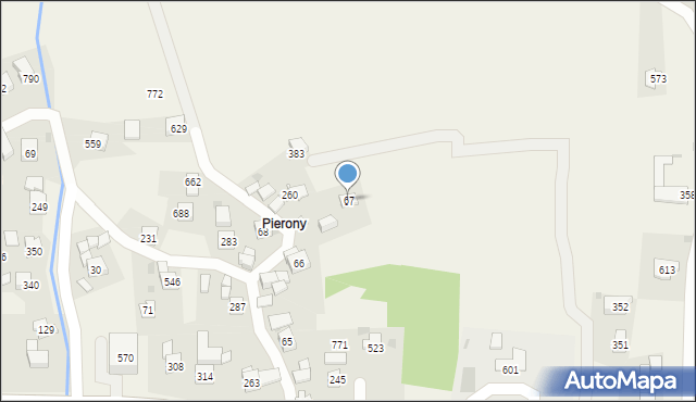 Krzczonów, Krzczonów, 67, mapa Krzczonów