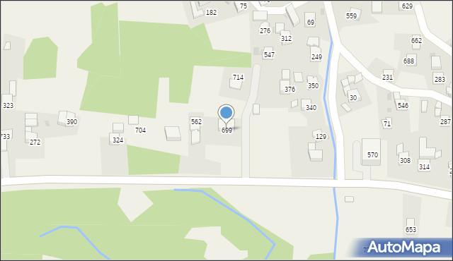 Krzczonów, Krzczonów, 699, mapa Krzczonów