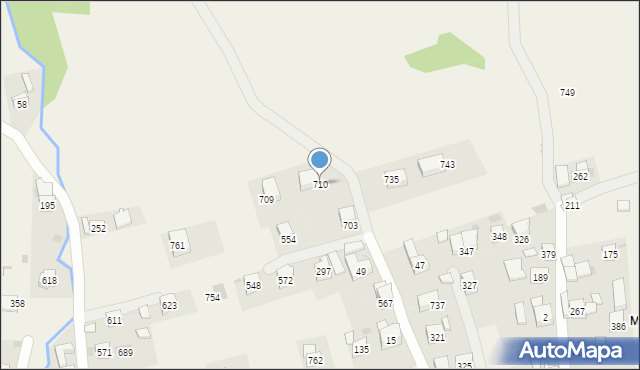 Krzczonów, Krzczonów, 710, mapa Krzczonów