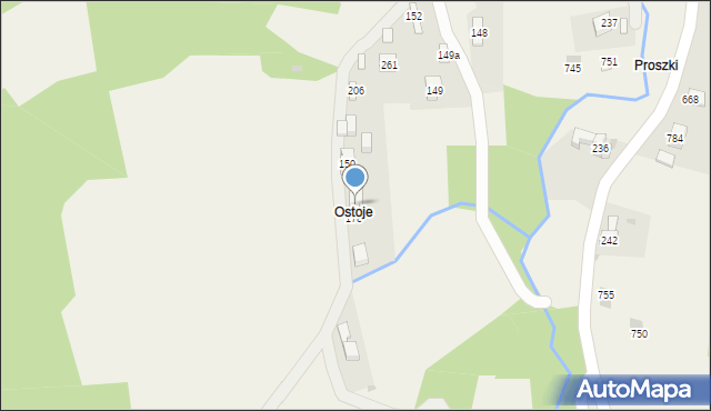 Krzczonów, Krzczonów, 767, mapa Krzczonów