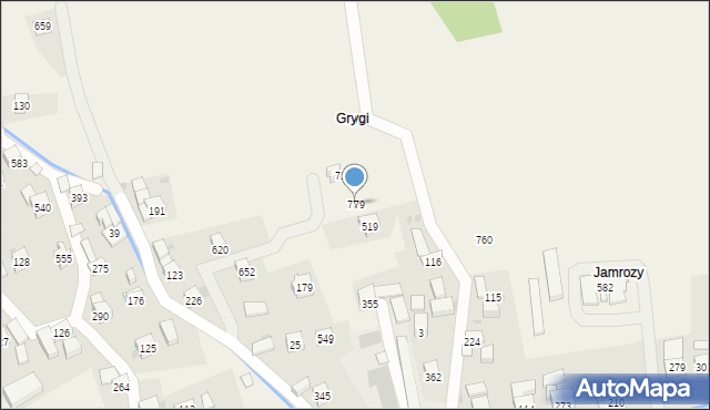 Krzczonów, Krzczonów, 779, mapa Krzczonów