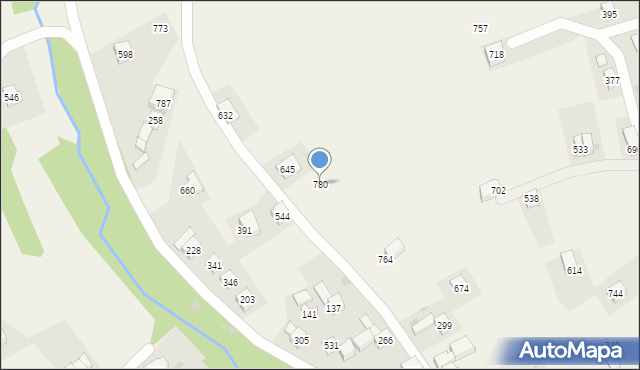 Krzczonów, Krzczonów, 780, mapa Krzczonów