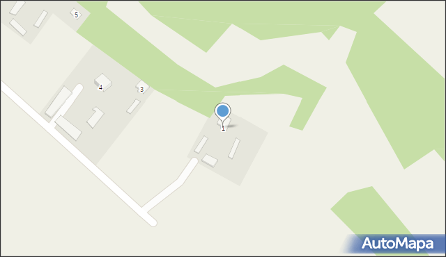 Krzczonów Trzeci, Krzczonów Trzeci, 1, mapa Krzczonów Trzeci