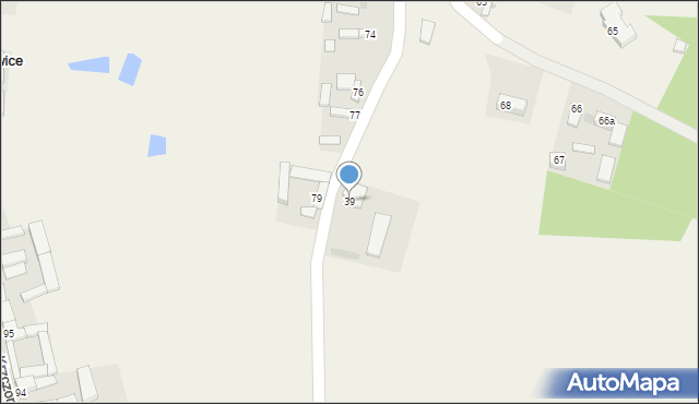 Krzczonowice, Krzczonowice, 39, mapa Krzczonowice