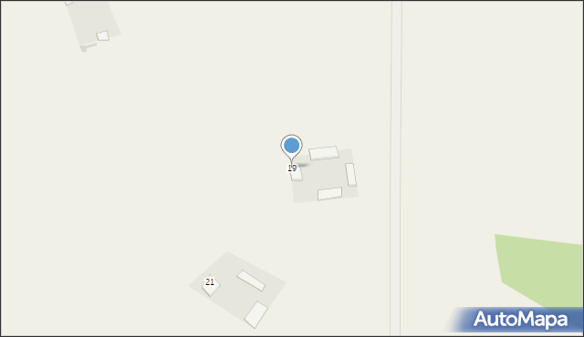 Krzecze, Krzecze, 19, mapa Krzecze
