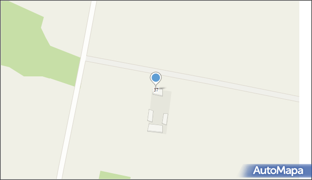 Krzecze, Krzecze, 37, mapa Krzecze