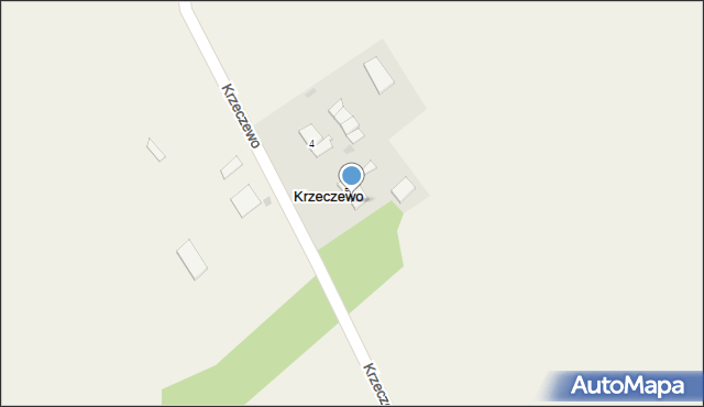 Krzeczewo, Krzeczewo, 5/2, mapa Krzeczewo