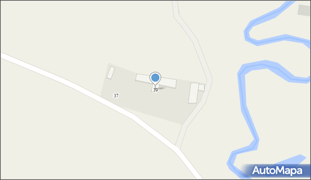 Krzeczkowo-Gromadzyn, Krzeczkowo-Gromadzyn, 39, mapa Krzeczkowo-Gromadzyn