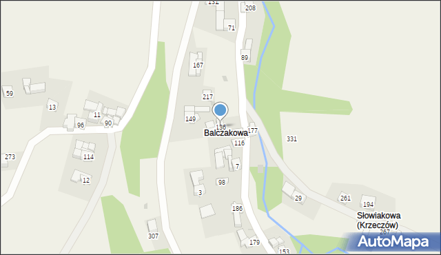 Krzeczów, Krzeczów, 136, mapa Krzeczów