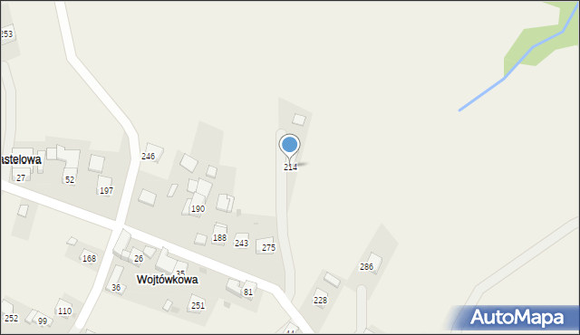 Krzeczów, Krzeczów, 214, mapa Krzeczów