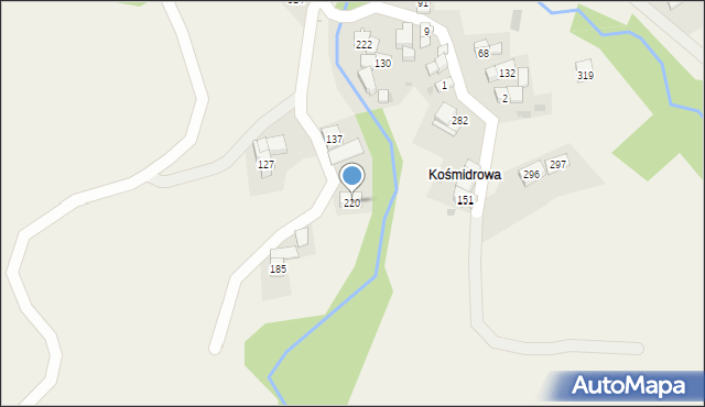 Krzeczów, Krzeczów, 220, mapa Krzeczów