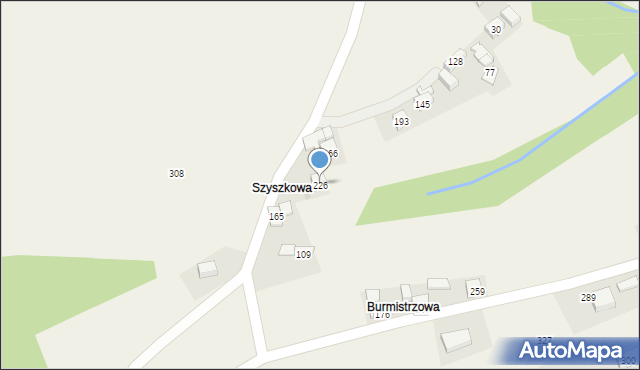 Krzeczów, Krzeczów, 226, mapa Krzeczów