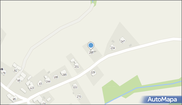 Krzeczów, Krzeczów, 295, mapa Krzeczów