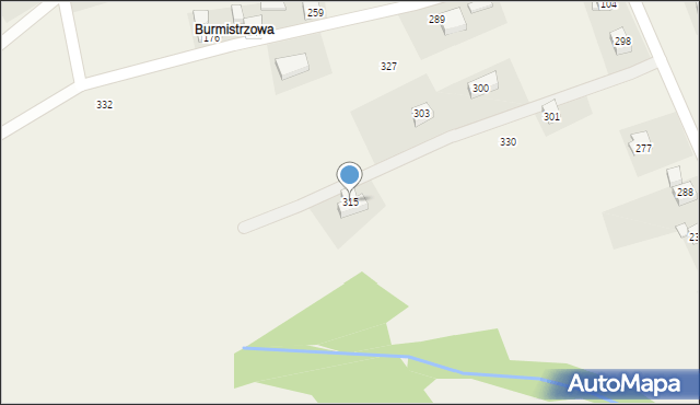Krzeczów, Krzeczów, 315, mapa Krzeczów
