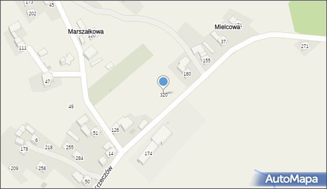 Krzeczów, Krzeczów, 320, mapa Krzeczów