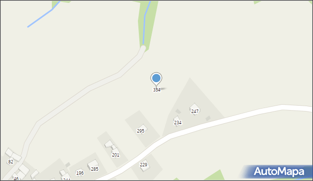 Krzeczów, Krzeczów, 334, mapa Krzeczów