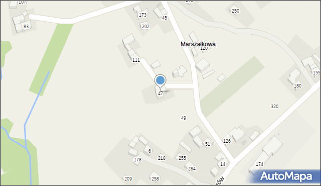 Krzeczów, Krzeczów, 47, mapa Krzeczów