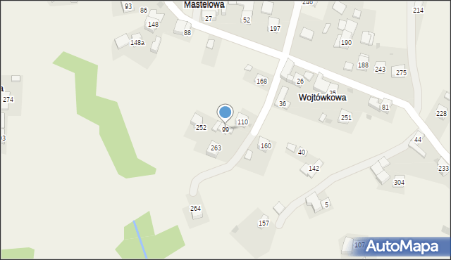 Krzeczów, Krzeczów, 99, mapa Krzeczów