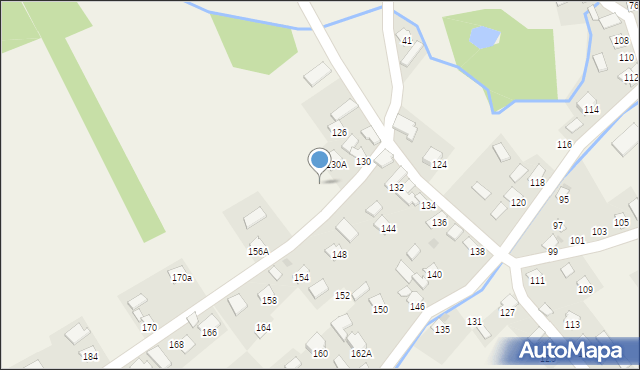 Krzeczowice, Krzeczowice, 130b, mapa Krzeczowice