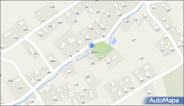 Krzeczowice, Krzeczowice, 155, mapa Krzeczowice
