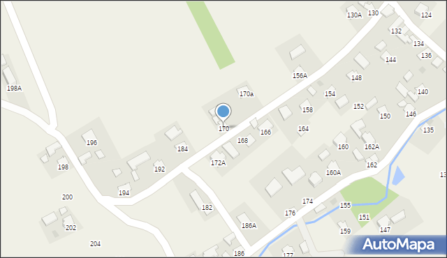 Krzeczowice, Krzeczowice, 170, mapa Krzeczowice