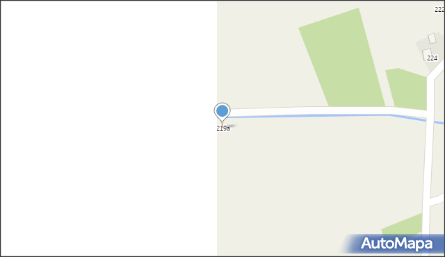 Krzeczowice, Krzeczowice, 219a, mapa Krzeczowice