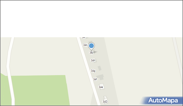 Krzeczyn Mały, Krzeczyn Mały, 34j, mapa Krzeczyn Mały
