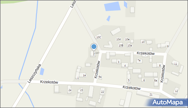 Krzekotów, Krzekotów, 2, mapa Krzekotów