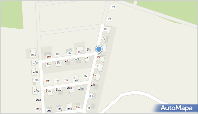 Krzekotówek, Krzekotówek, 1fe, mapa Krzekotówek