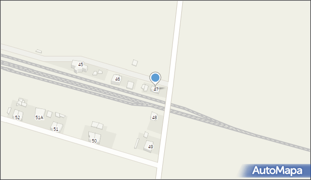 Krzekotowice, Krzekotowice, 47, mapa Krzekotowice