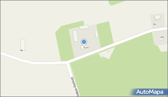 Krzemień, Krzemień, 7, mapa Krzemień