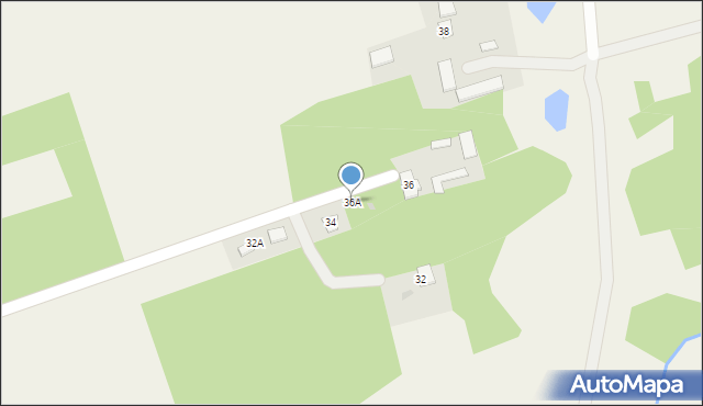 Krzemień-Zagacie, Krzemień-Zagacie, 36A, mapa Krzemień-Zagacie