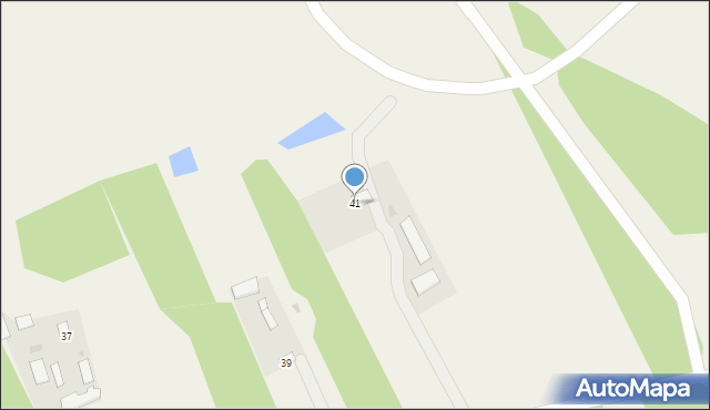 Krzemień-Zagacie, Krzemień-Zagacie, 41, mapa Krzemień-Zagacie
