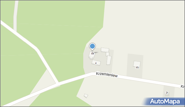 Krzemieniew, Krzemieniew, 4a, mapa Krzemieniew