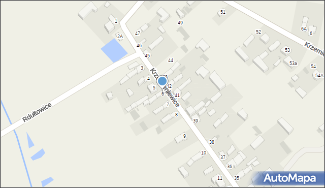 Krzemieniewice, Krzemieniewice, 6, mapa Krzemieniewice
