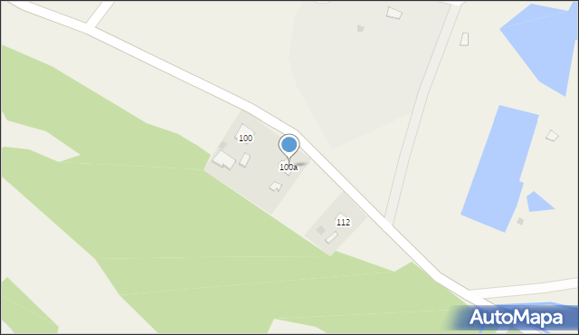 Krzemienna, Krzemienna, 100a, mapa Krzemienna