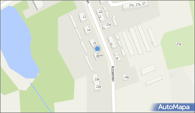 Krzemlin, Krzemlin, 16, mapa Krzemlin