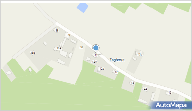 Krzepin, Krzepin, 41, mapa Krzepin