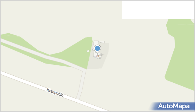 Krzepocin, Krzepocin, 13, mapa Krzepocin