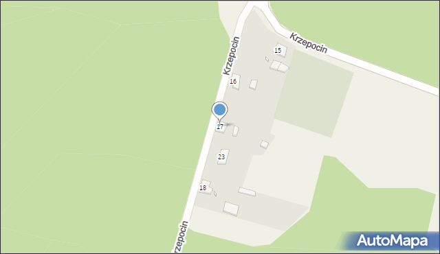 Krzepocin, Krzepocin, 17, mapa Krzepocin