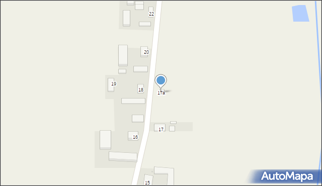 Krzepocinek, Krzepocinek, 17a, mapa Krzepocinek