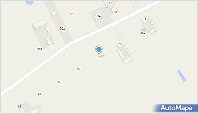 Krzesimów, Krzesimów, 55, mapa Krzesimów