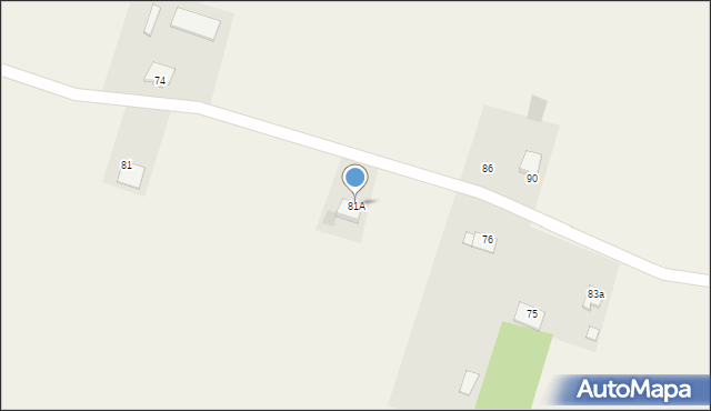 Krześlin, Krześlin, 81A, mapa Krześlin