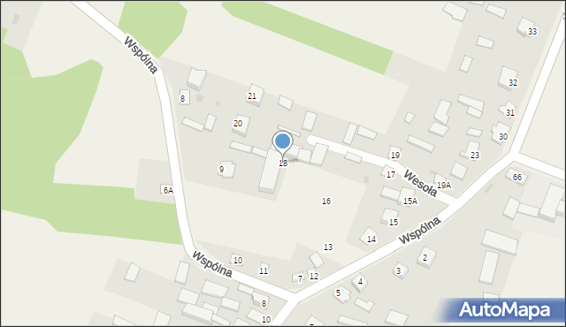 Krześlinek, Krześlinek, 18, mapa Krześlinek