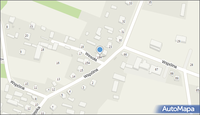 Krześlinek, Krześlinek, 22, mapa Krześlinek