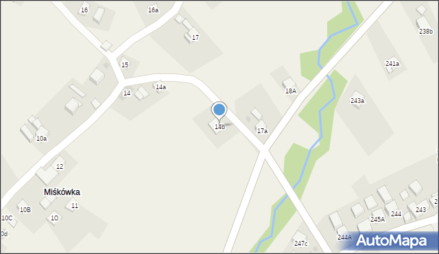 Krzeszów, Krzeszów, 14b, mapa Krzeszów