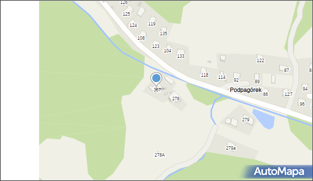 Krzeszów, Krzeszów, 367, mapa Krzeszów