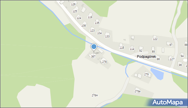 Krzeszów, Krzeszów, 367A, mapa Krzeszów