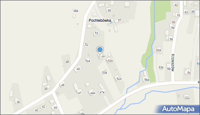Krzeszów, Krzeszów, 53b, mapa Krzeszów