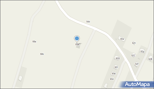 Krzeszów, Krzeszów, 93a, mapa Krzeszów